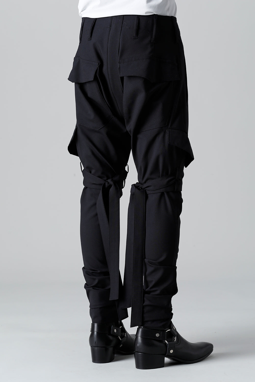 Saruel Bondage Pants Black