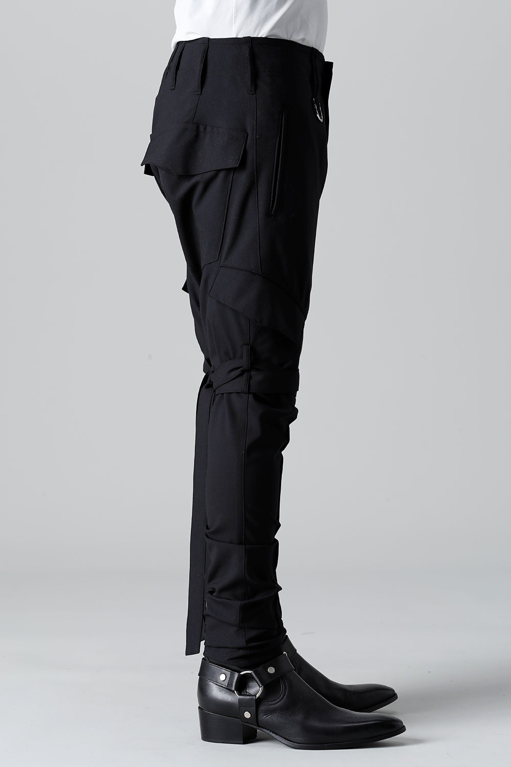 Saruel Bondage Pants Black