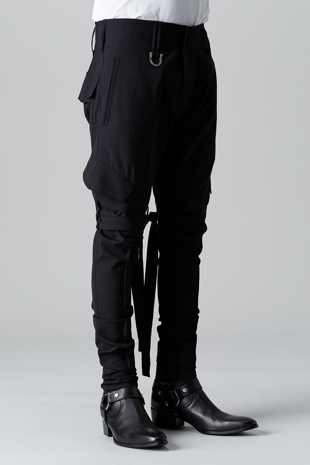 Saruel Bondage Pants Black