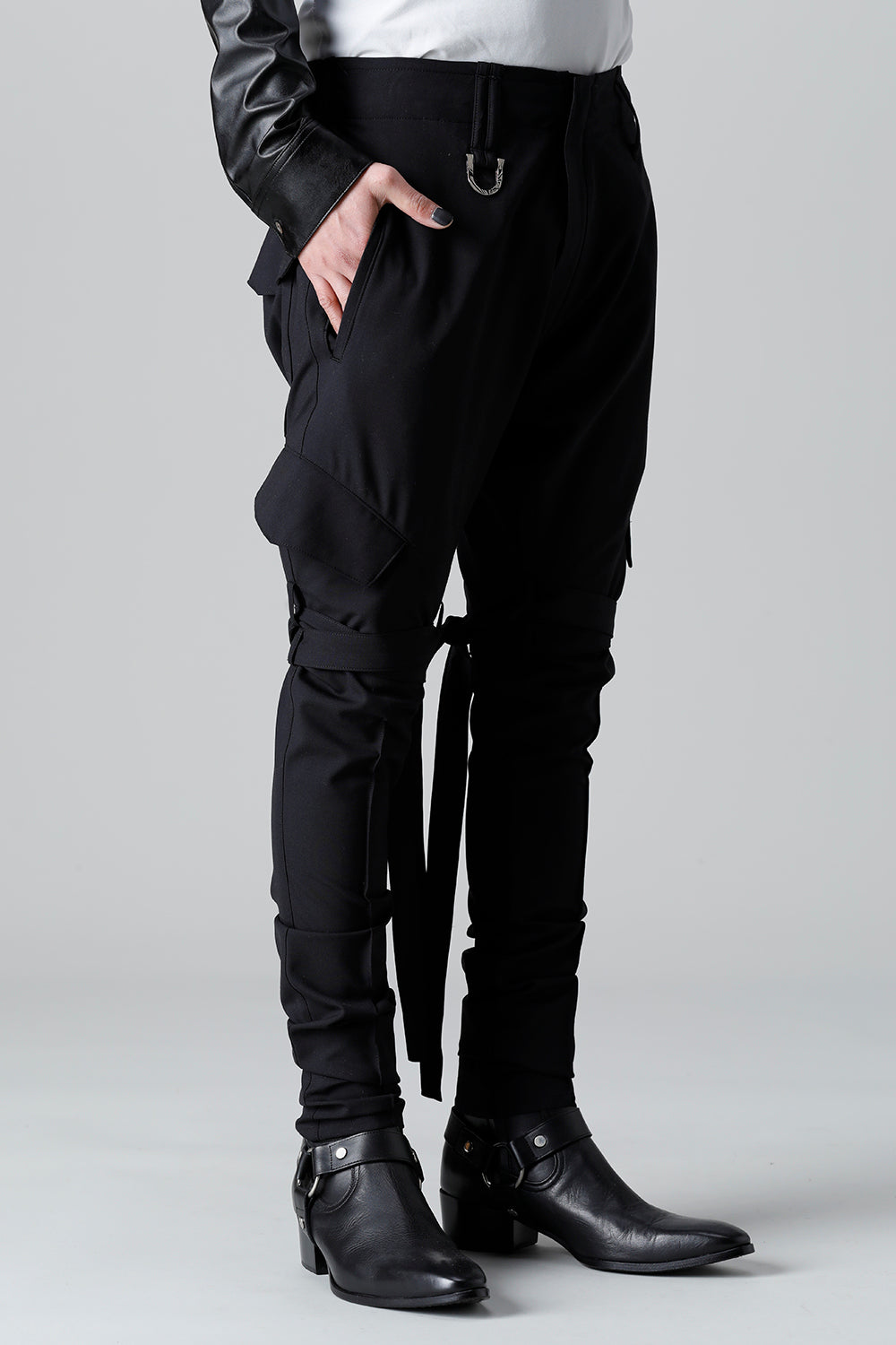 Saruel Bondage Pants Black