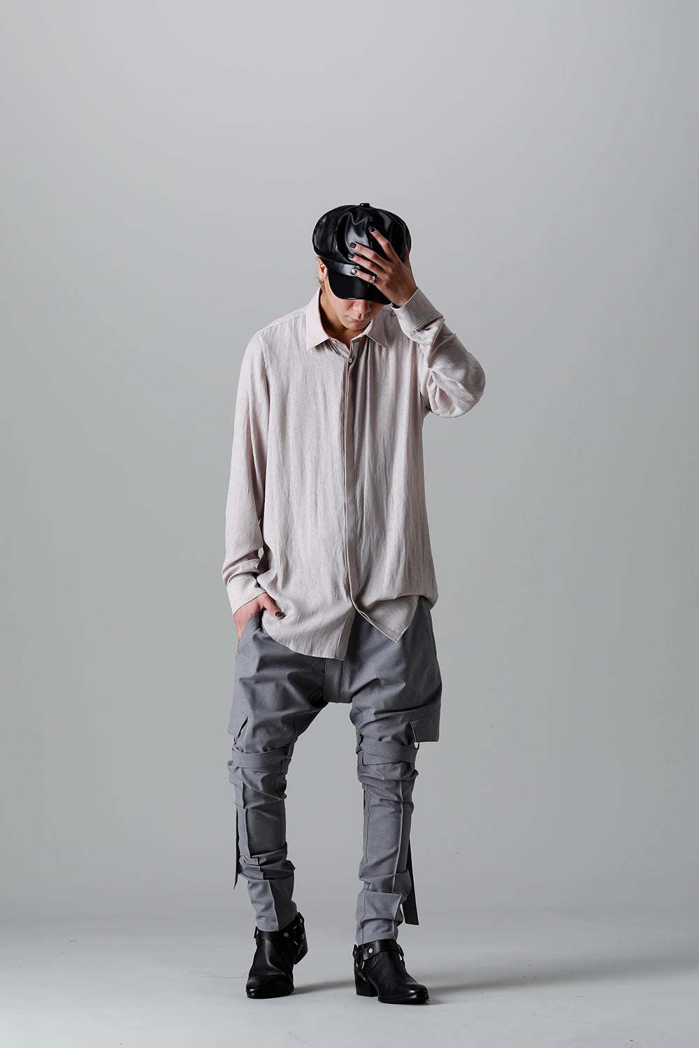 Saruel Bondage Pants Grey