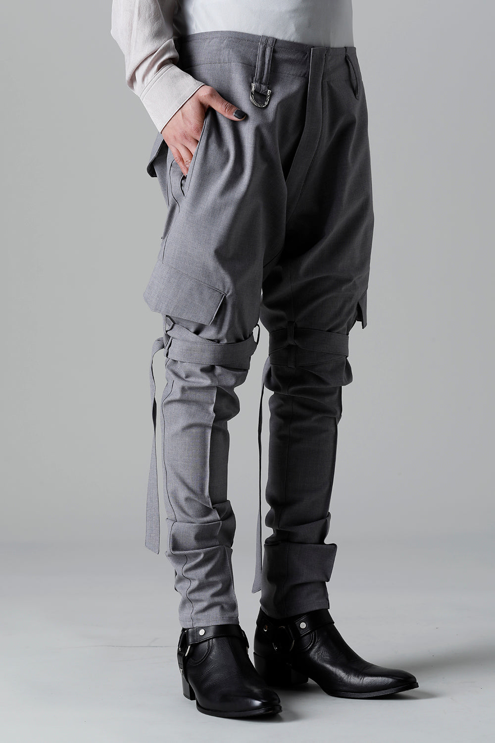 Saruel Bondage Pants Grey