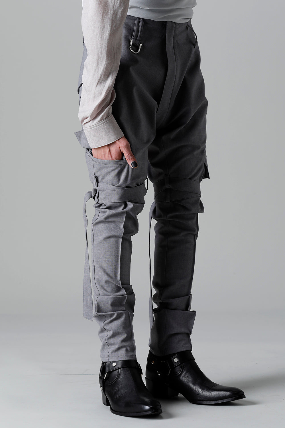 Saruel Bondage Pants Grey