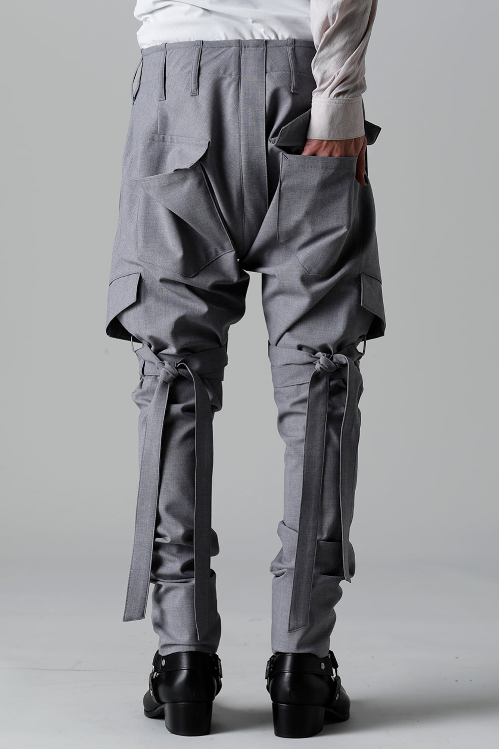 Saruel Bondage Pants Grey