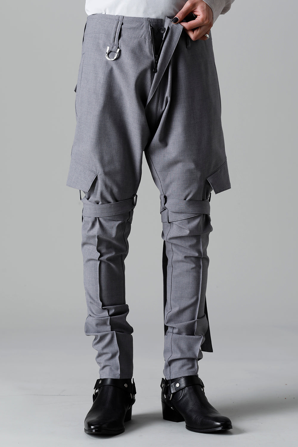 Saruel Bondage Pants Grey