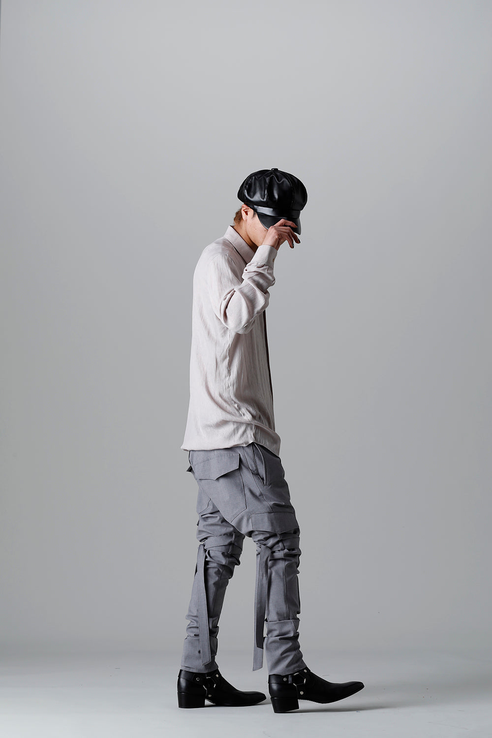 Saruel Bondage Pants Grey