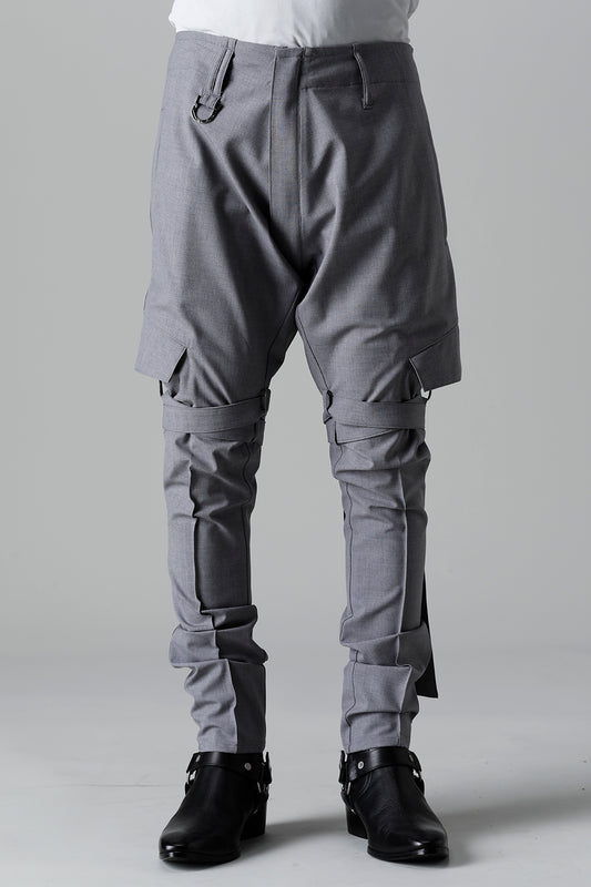 Saruel Bondage Pants Grey