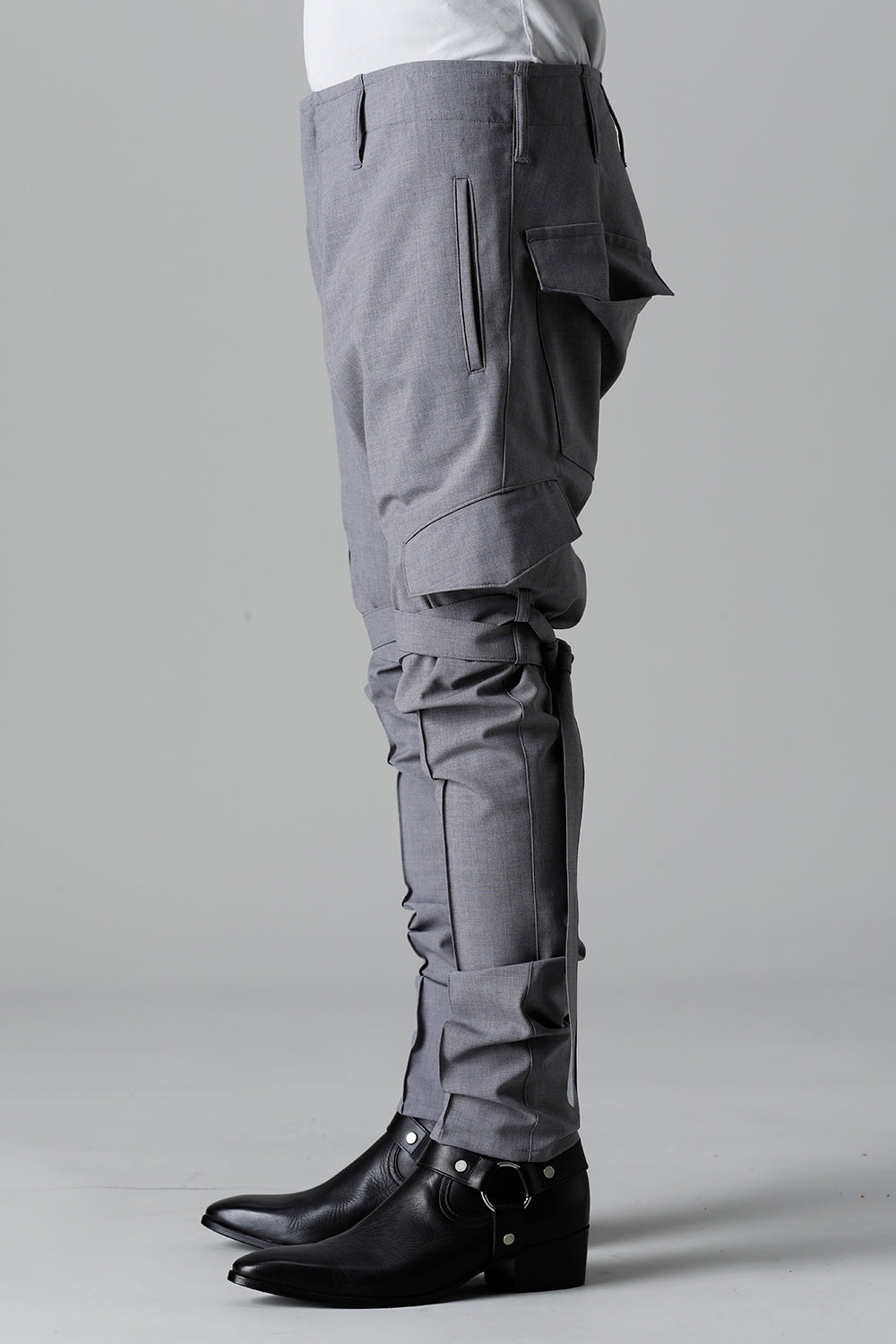 Saruel Bondage Pants Grey