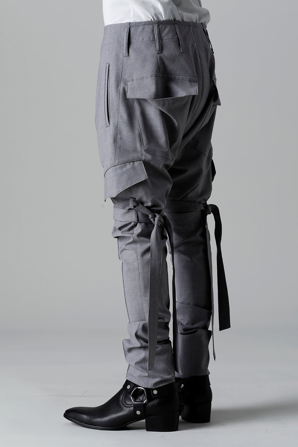 Saruel Bondage Pants Grey