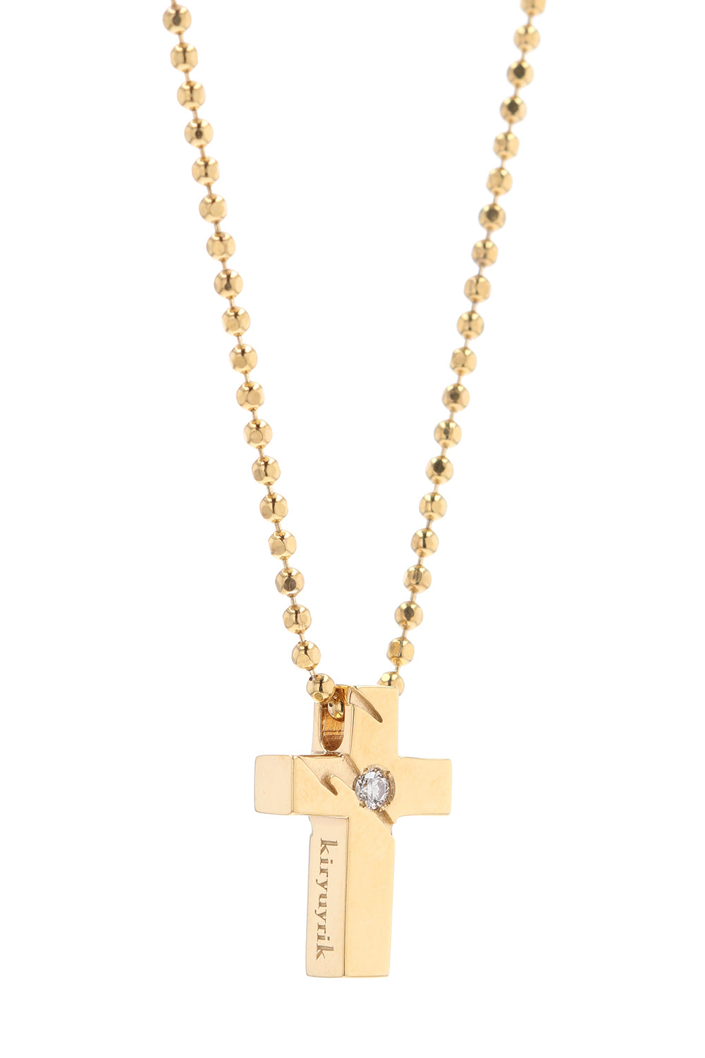 Cross Neckless Gold