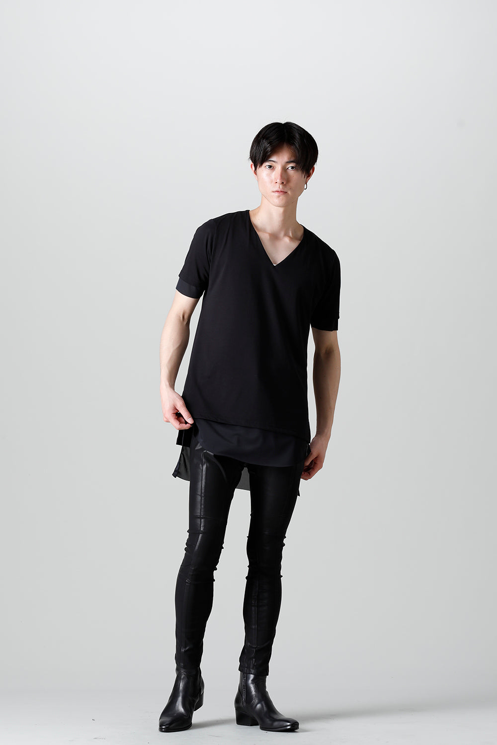 Saruel Curve Bondage Pants