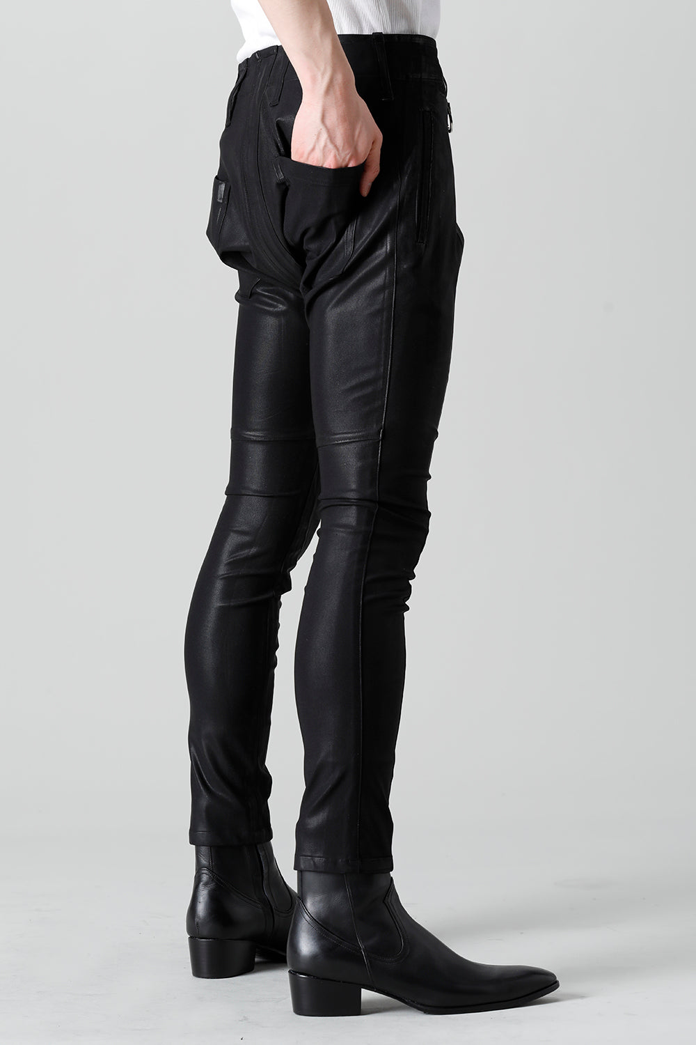 Saruel Curve Bondage Pants