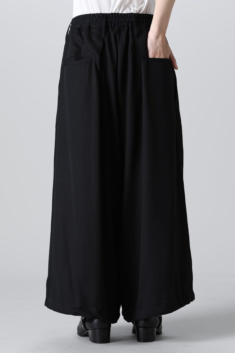 Sharring Wide Tuck Slacks