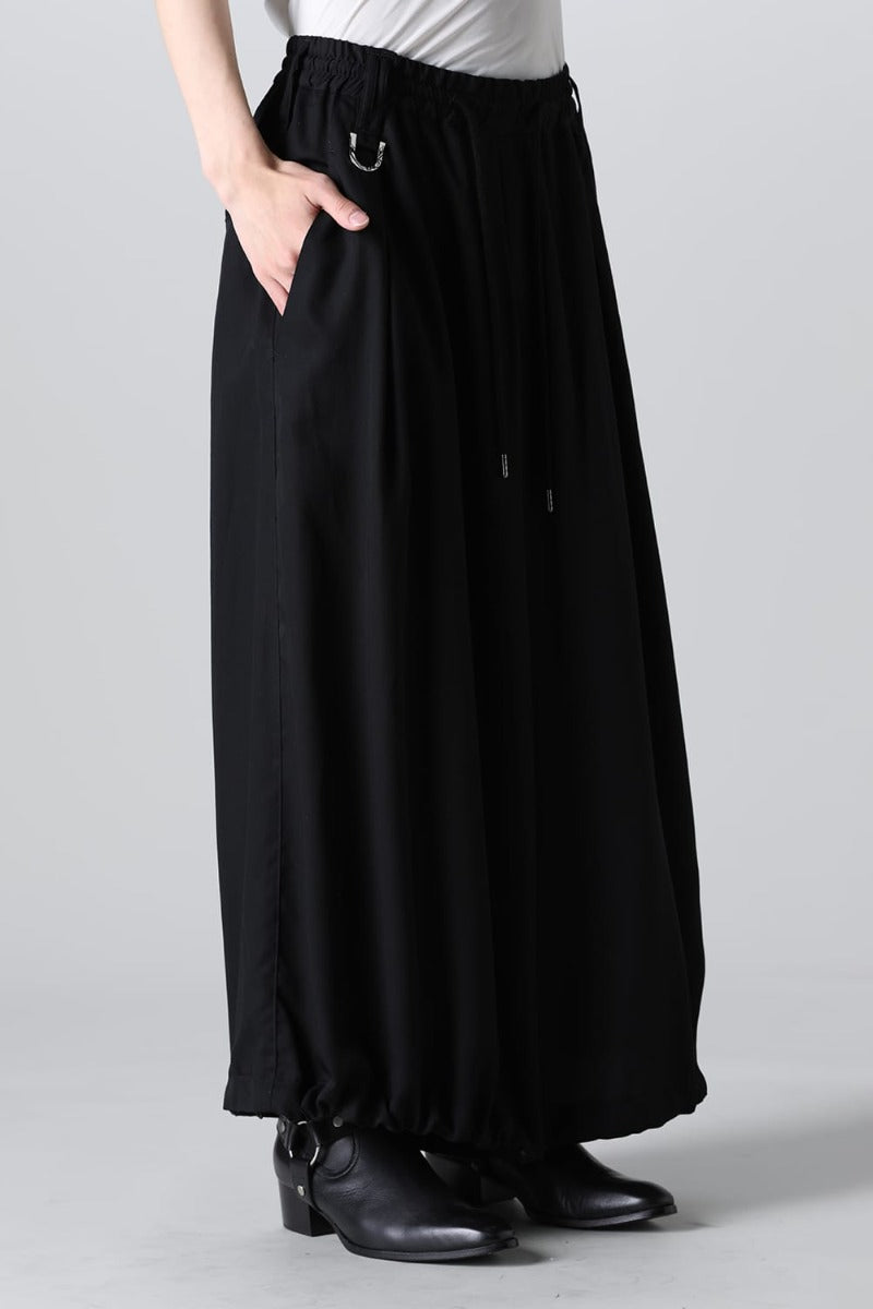 Sharring Wide Tuck Slacks