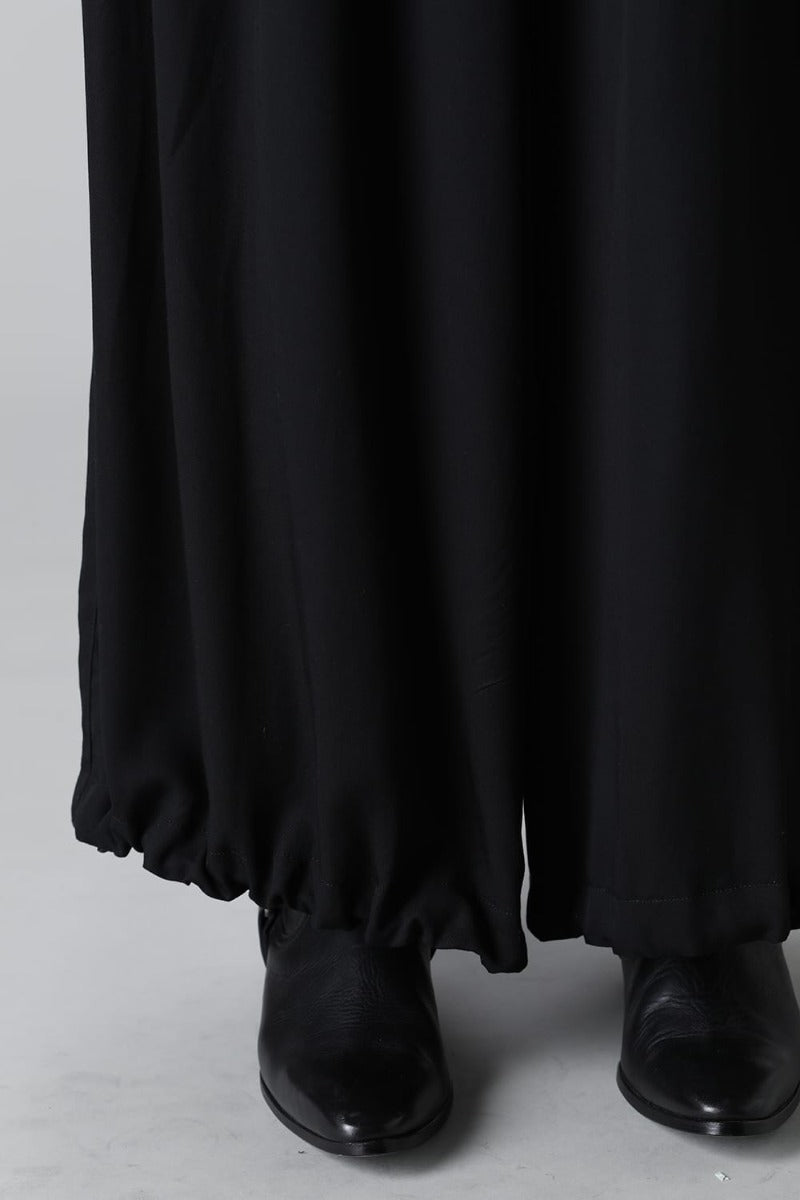 Sharring Wide Tuck Slacks