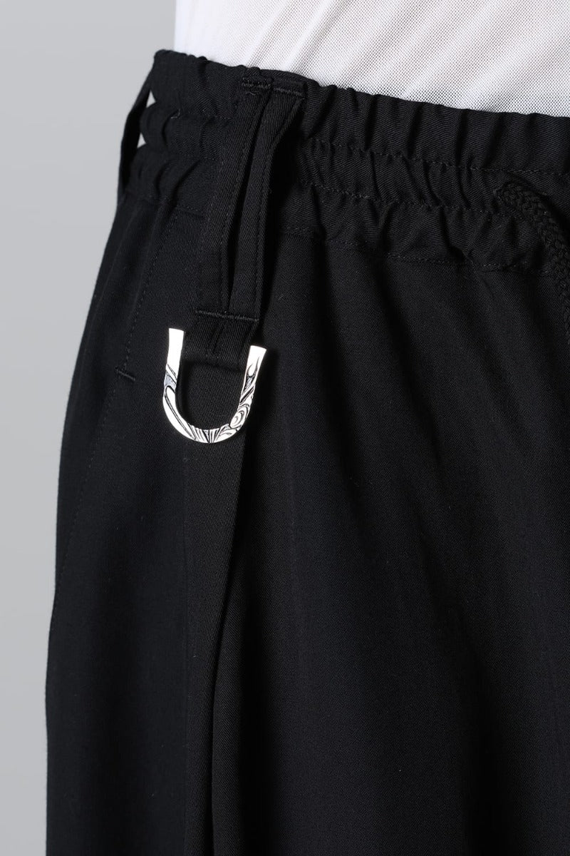 Sharring Wide Tuck Slacks