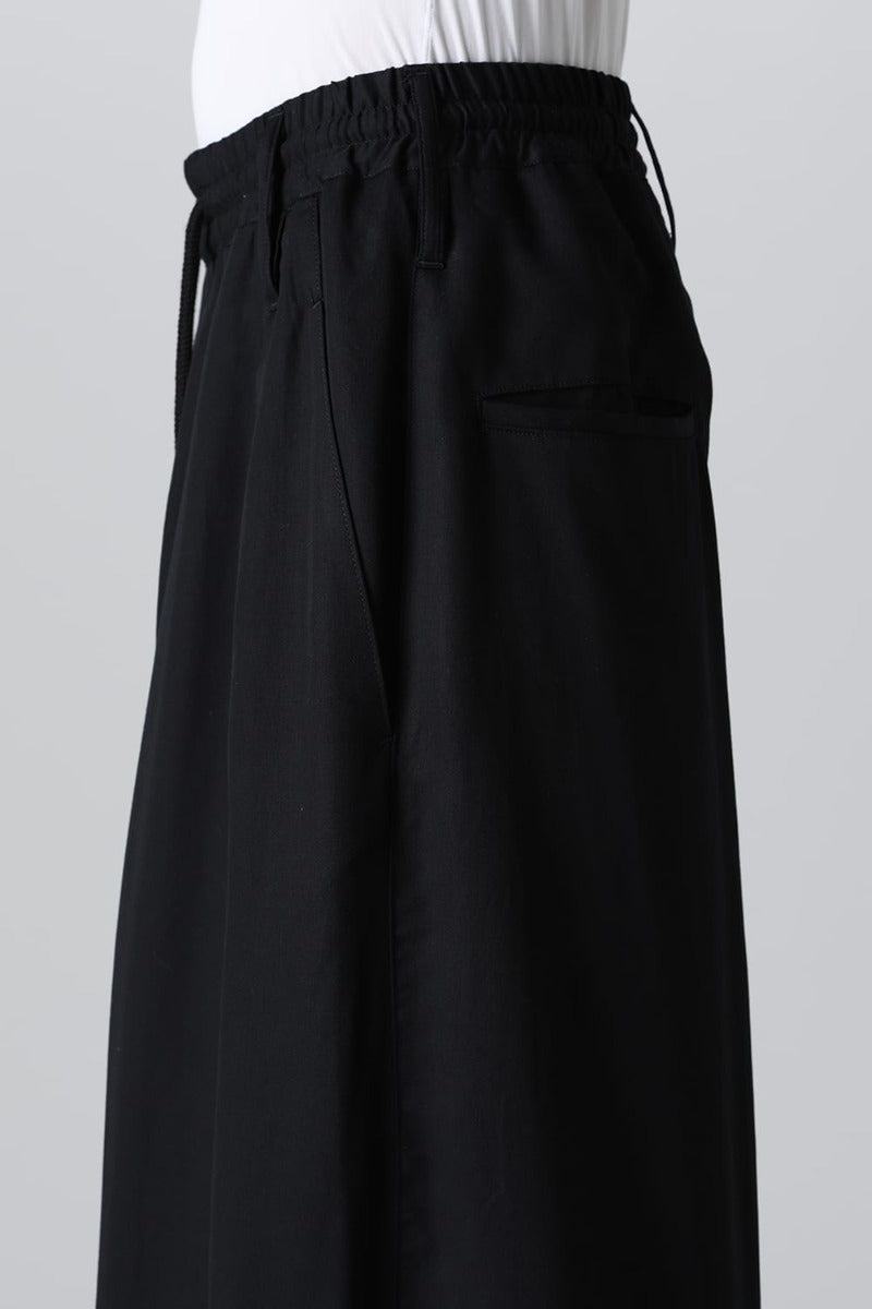 Sharring Wide Tuck Slacks