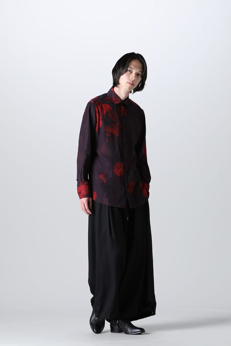 Sharring Wide Tuck Slacks