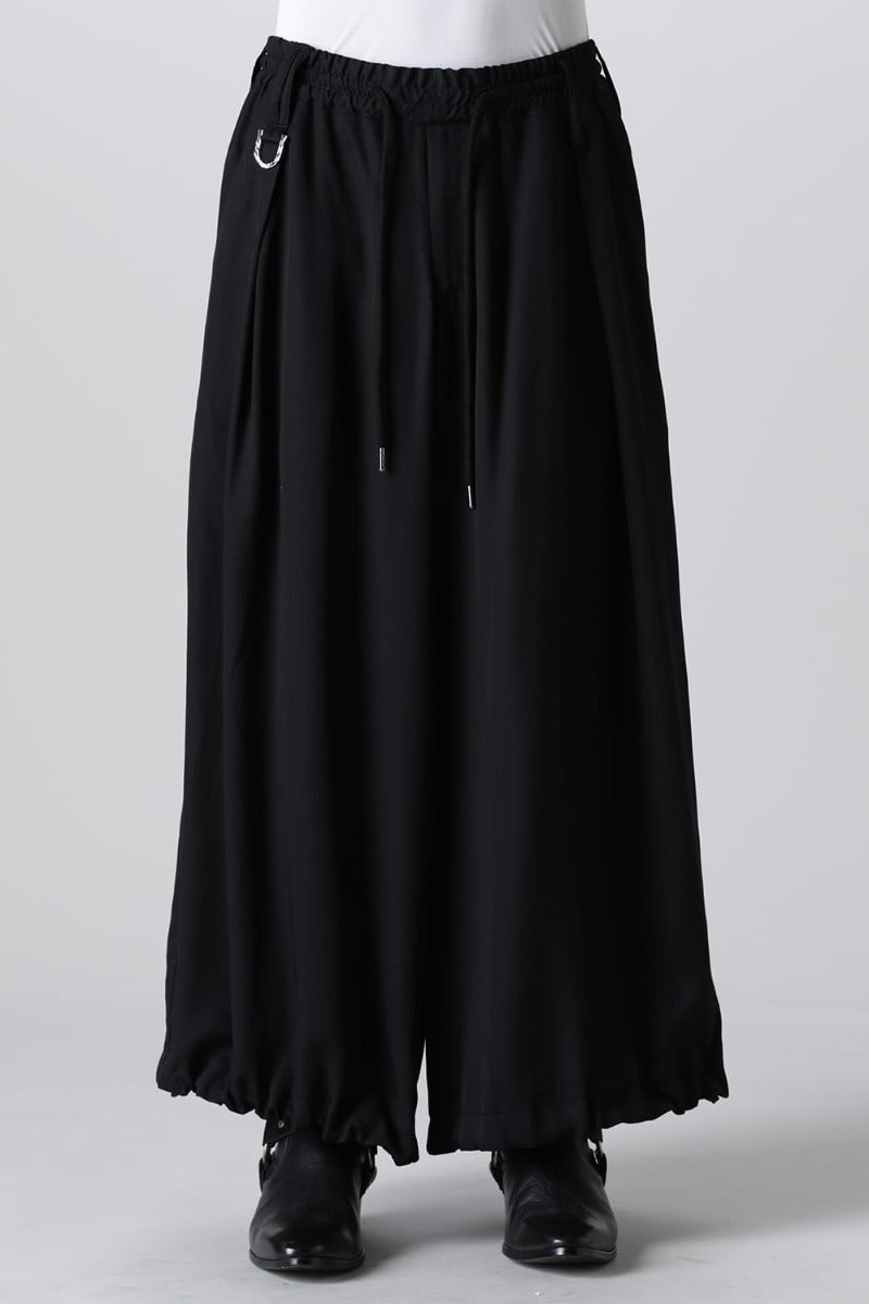 Sharring Wide Tuck Slacks