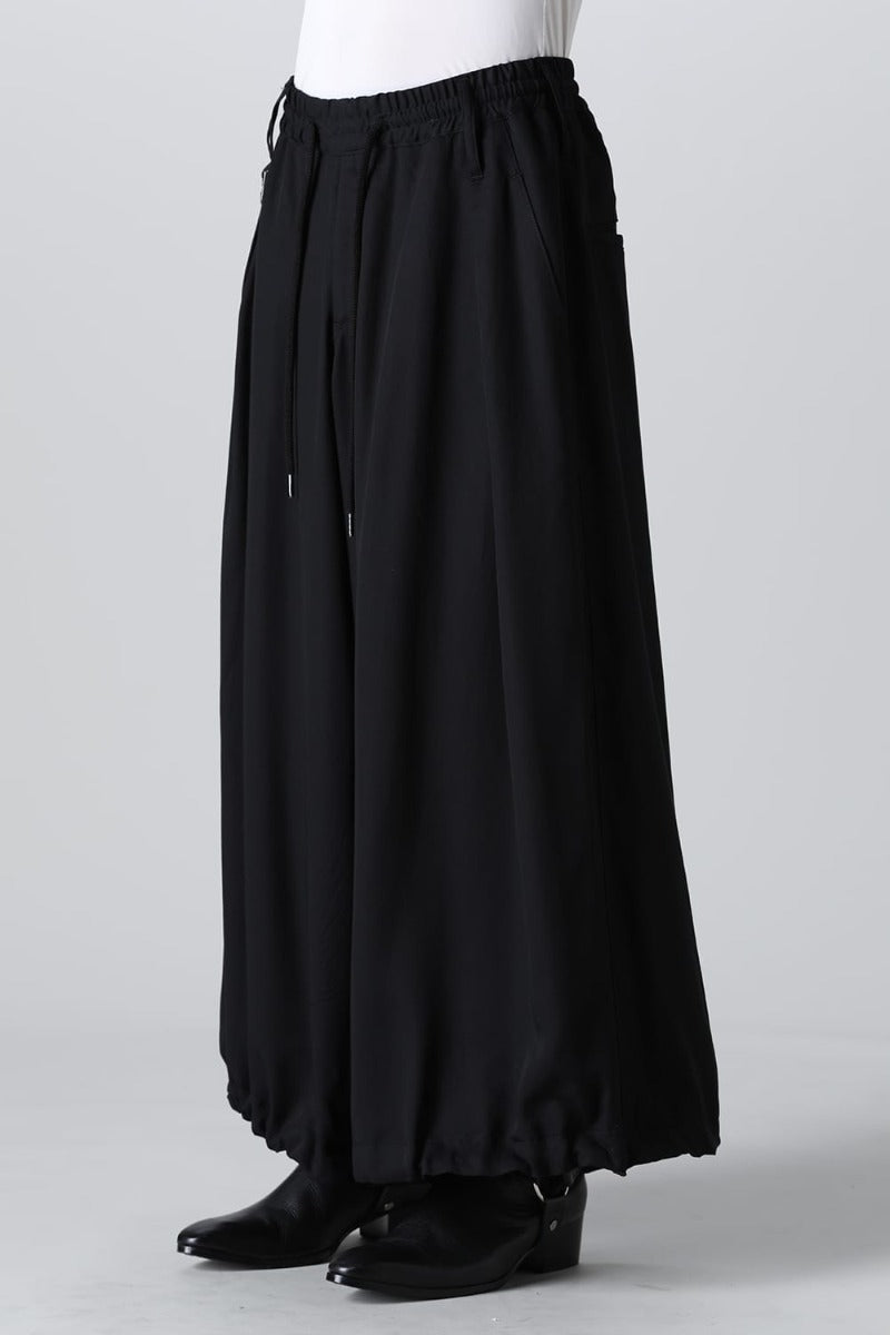 Sharring Wide Tuck Slacks