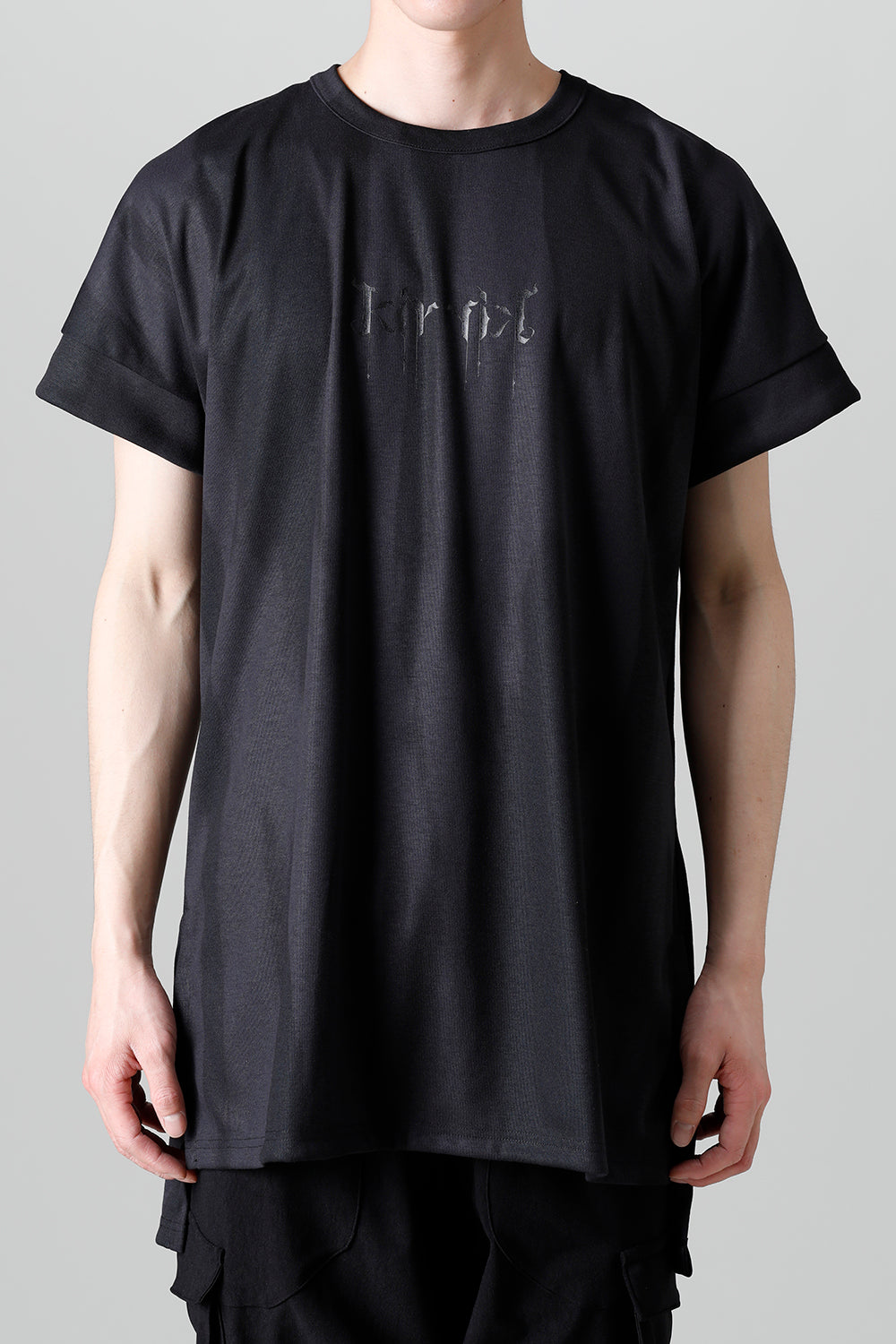 Drop Shoulder T-Shirts Black