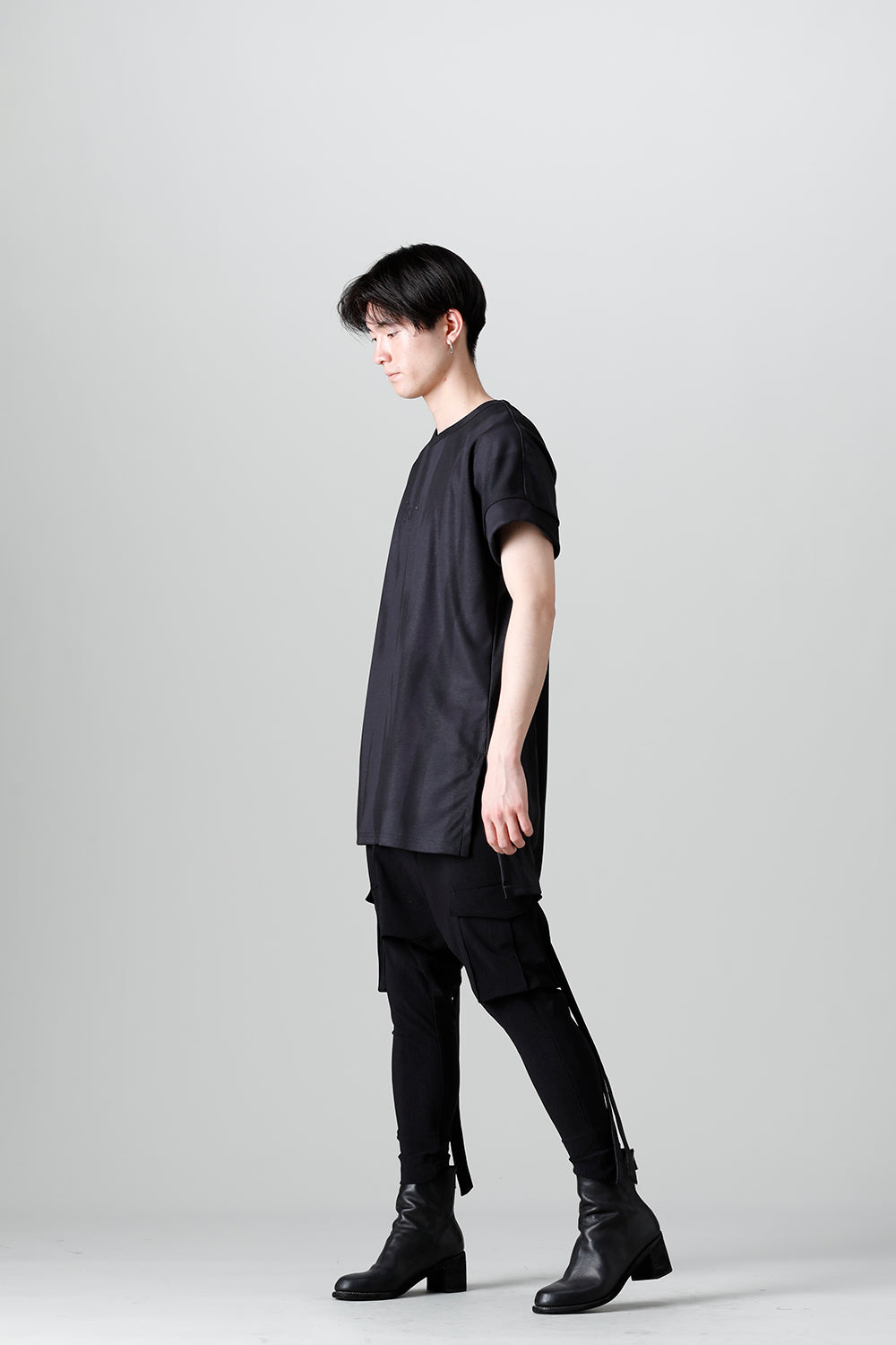 Drop Shoulder T-Shirts Black