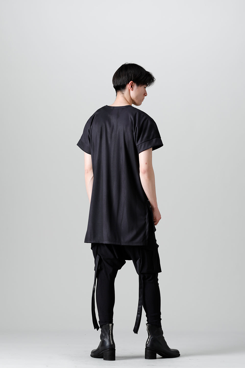 Drop Shoulder T-Shirts Black