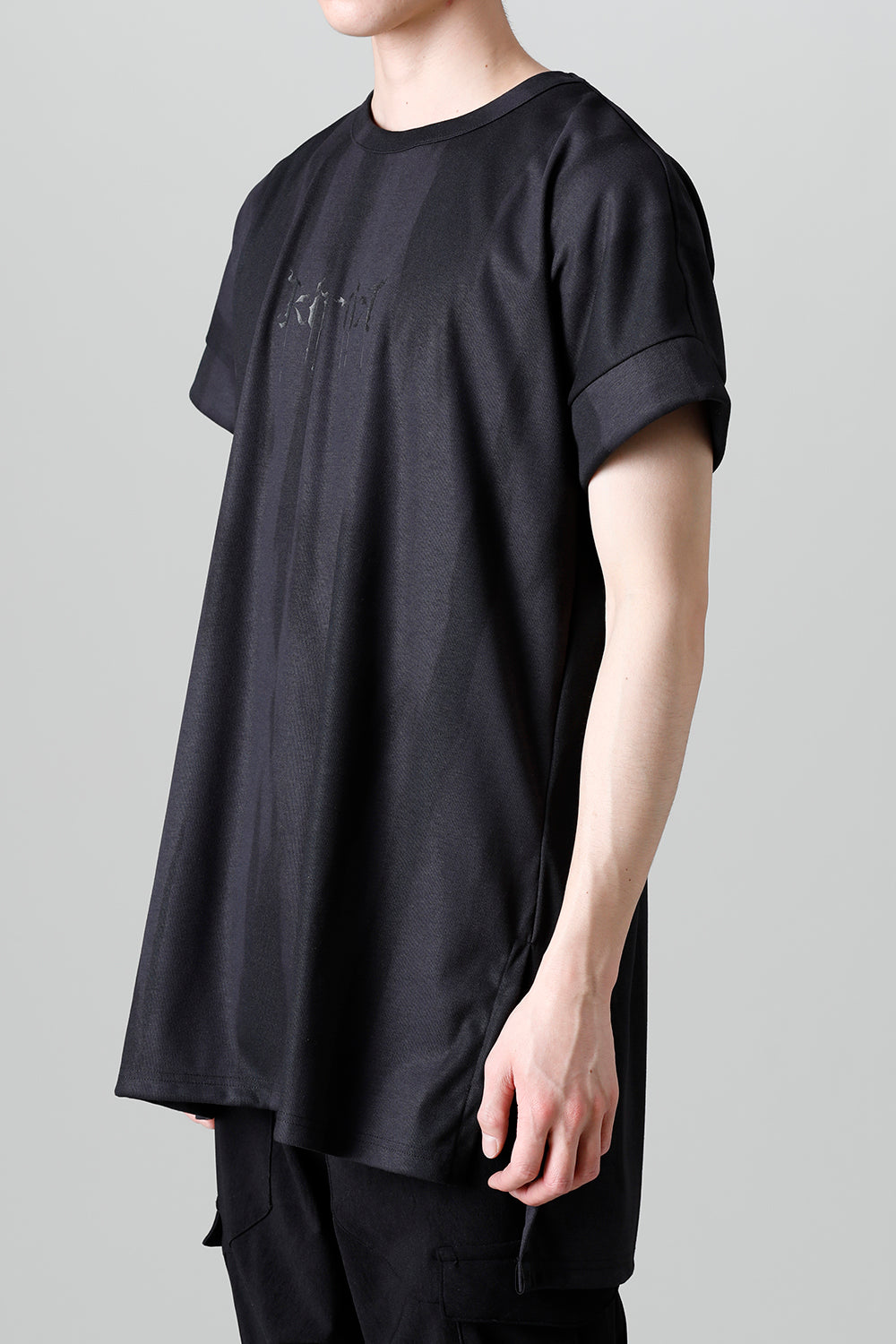 Drop Shoulder T-Shirts Black