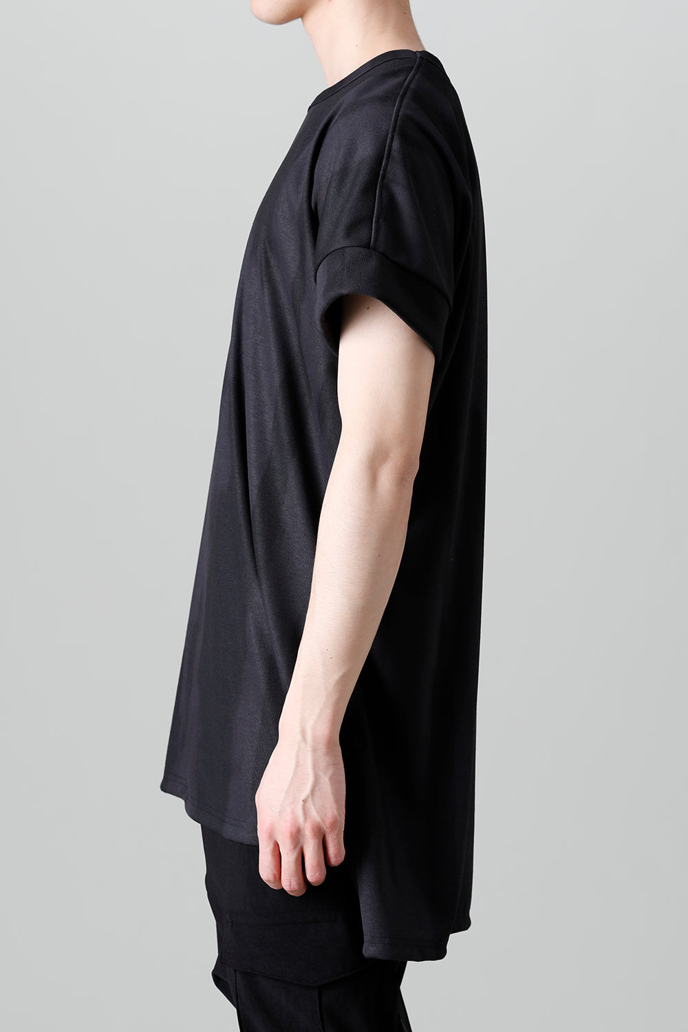 Drop Shoulder T-Shirts Black