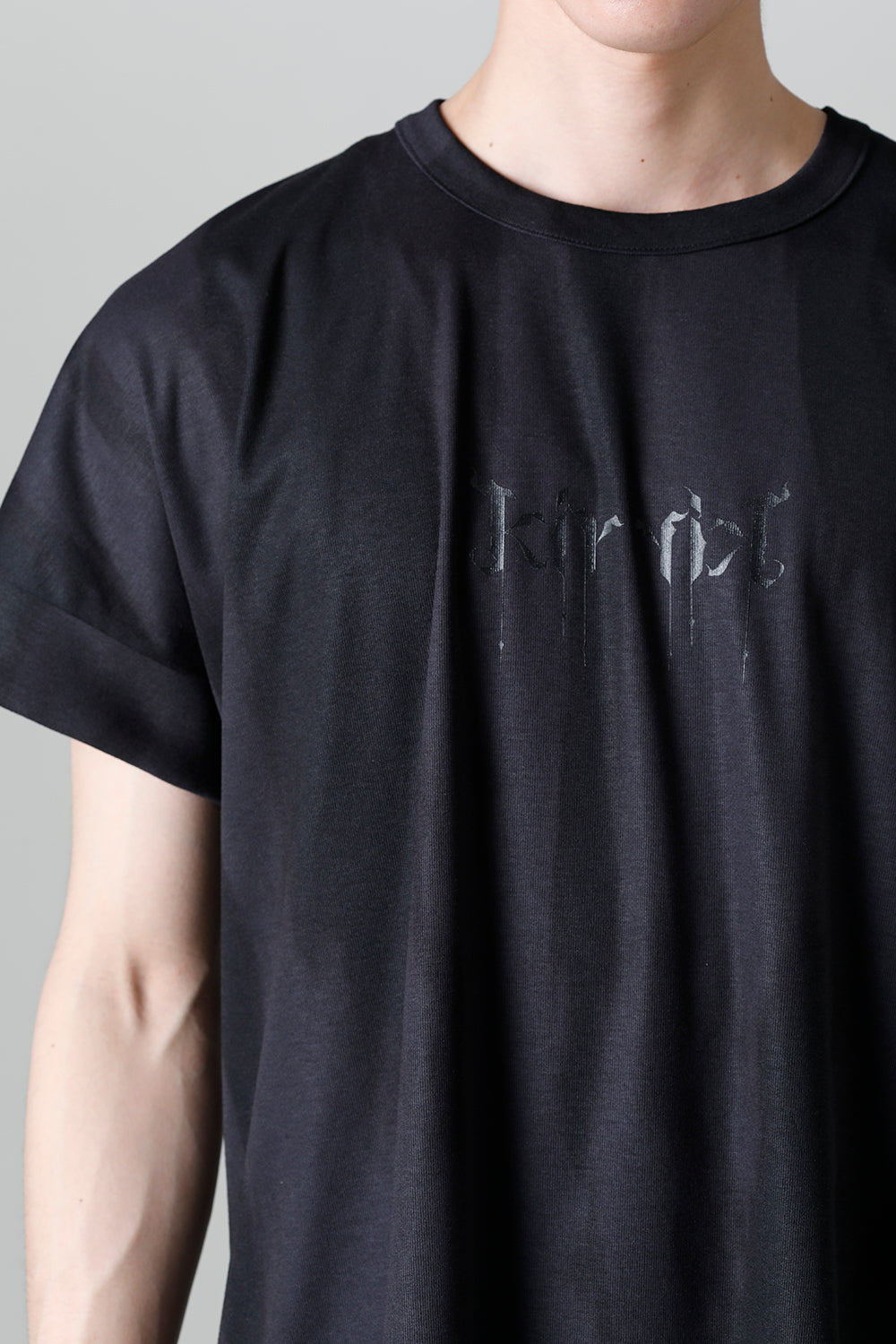 Drop Shoulder T-Shirts Black