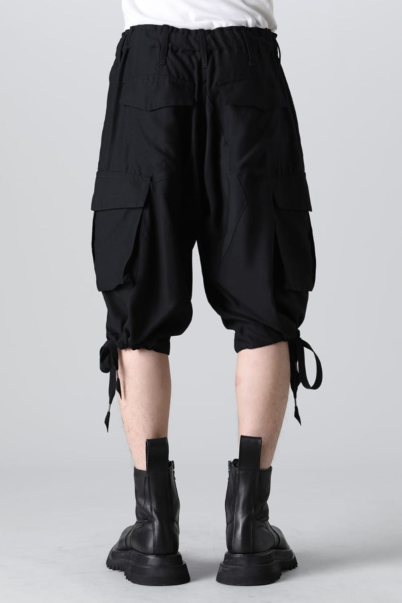 Wide Short Cargo Pants