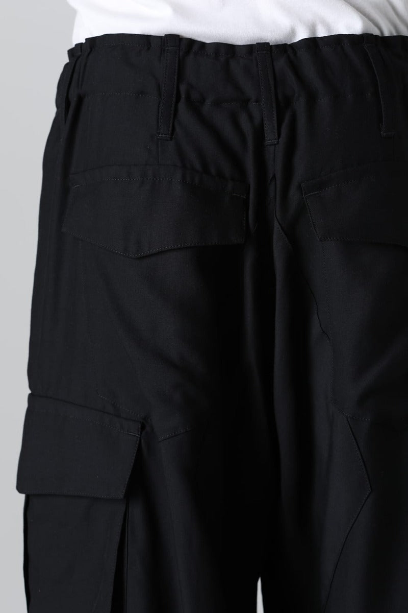 Wide Short Cargo Pants