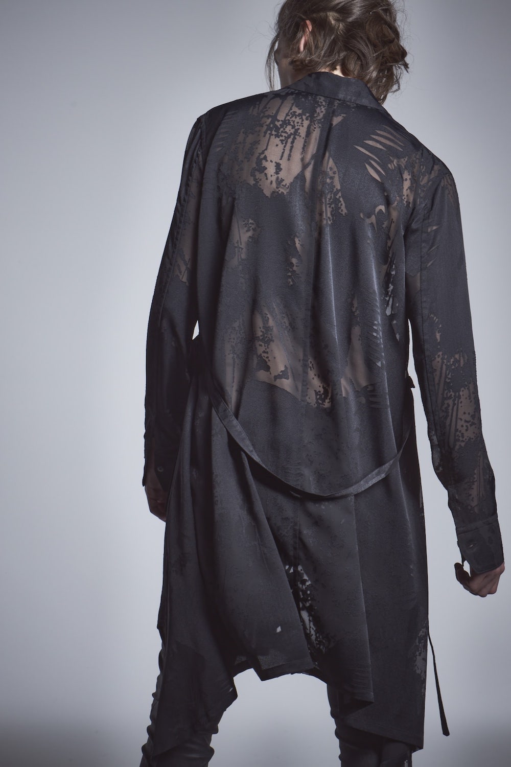 Frill Flaer Shirts Black