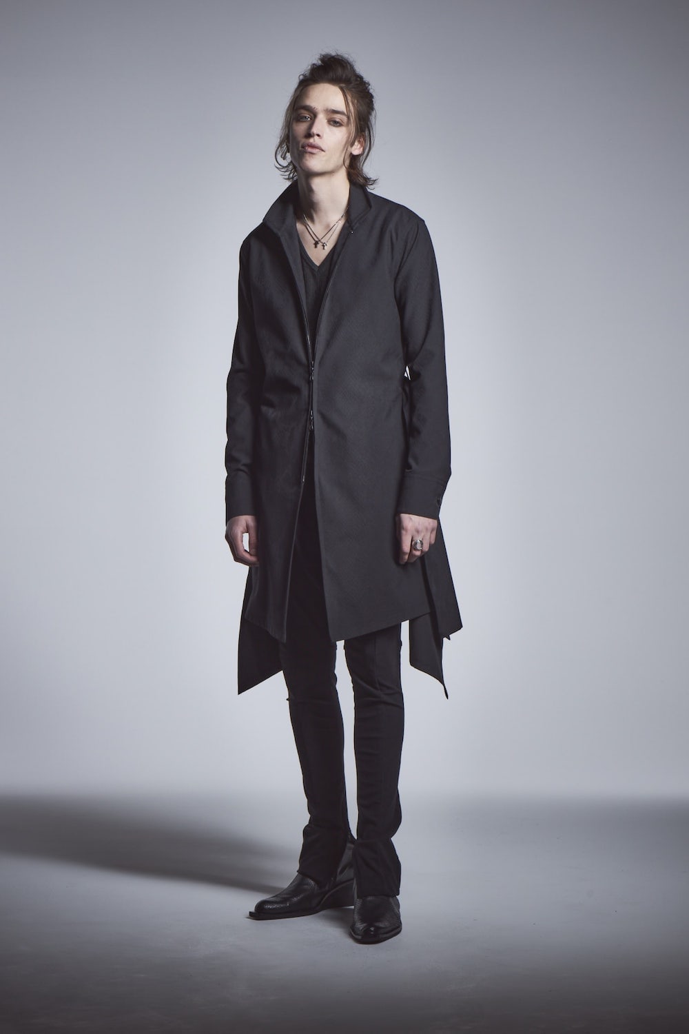 Flaer Long Blouson Black × Black