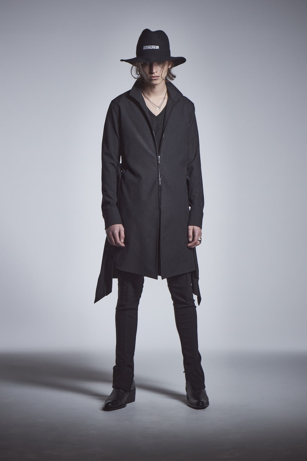 Flaer Long Blouson Black × Black