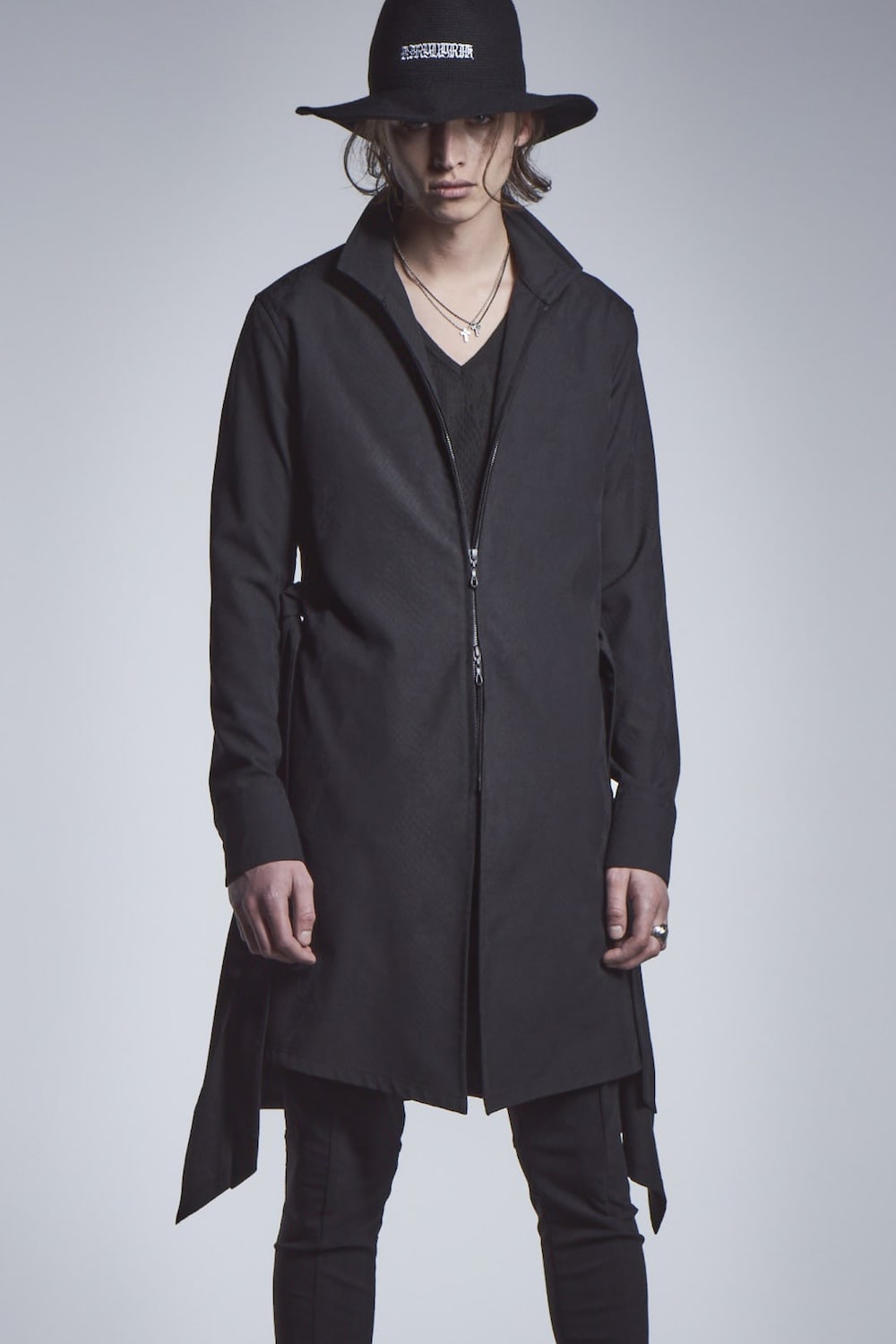 Flaer Long Blouson Black × Black