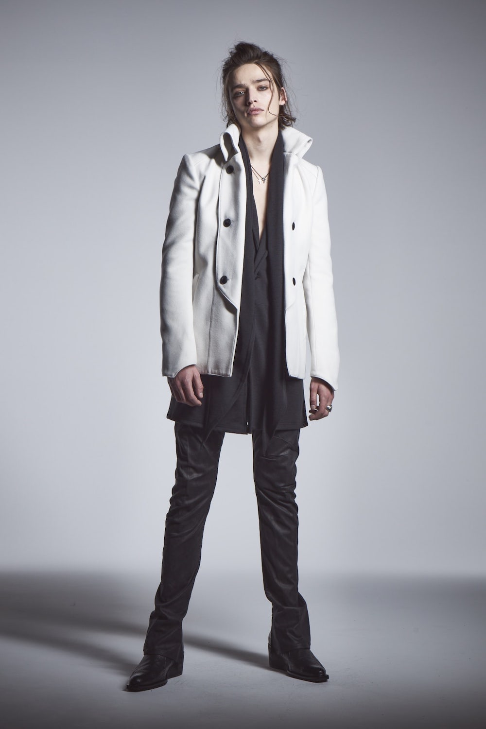 Napoleon Jacket Smoke White