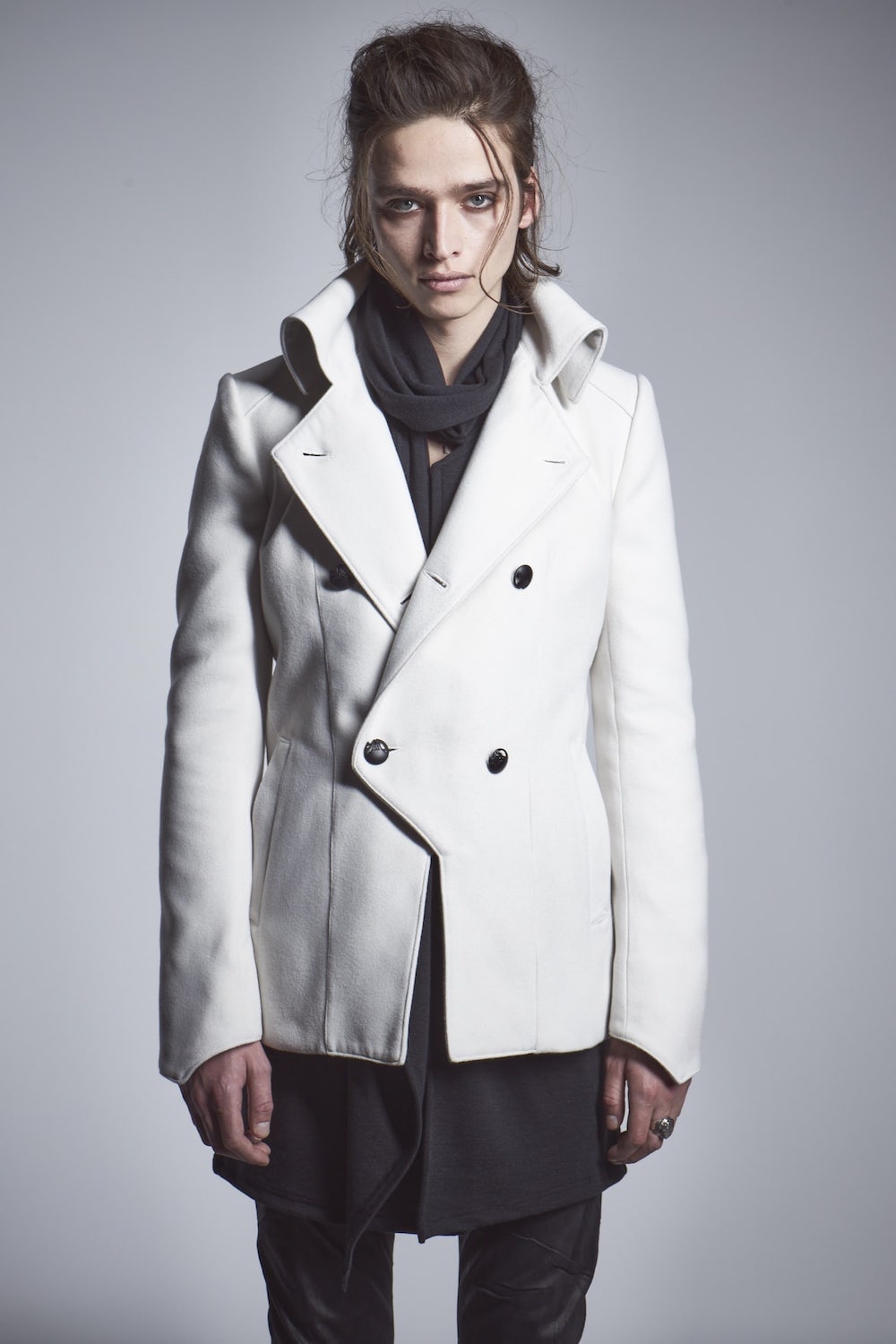 Napoleon Jacket Smoke White