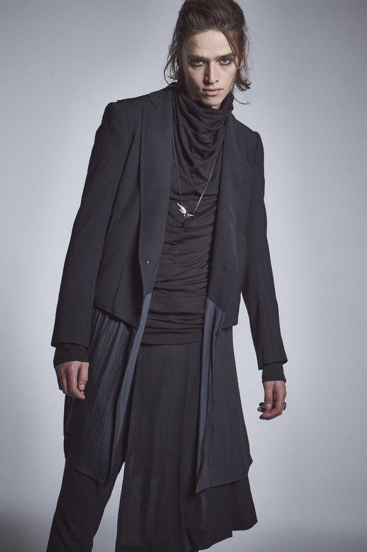Layered Jacket Black