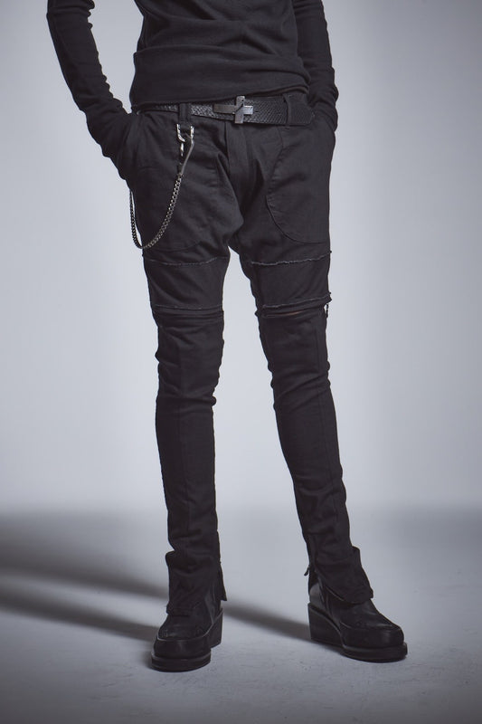 Zip Sarrouel Pants