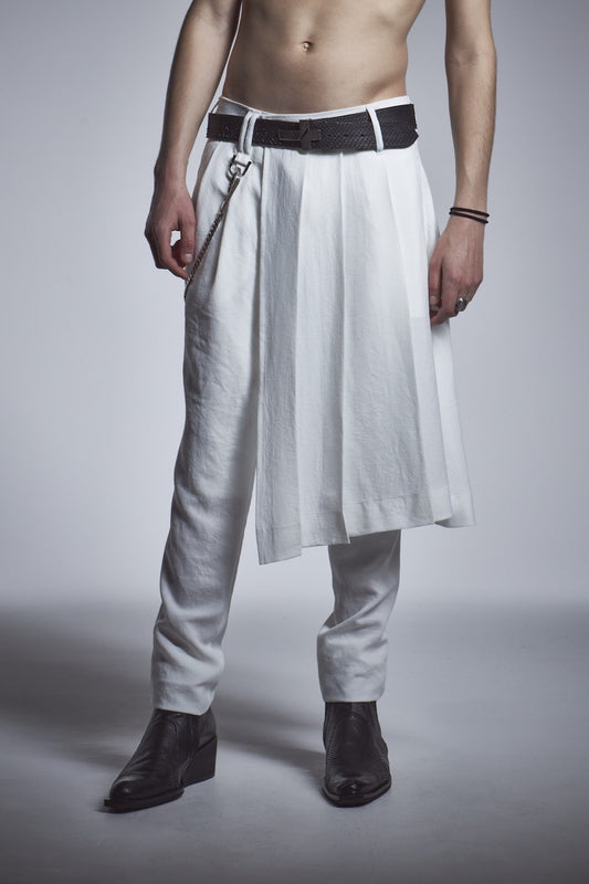 Skirt Joppers Slacks White