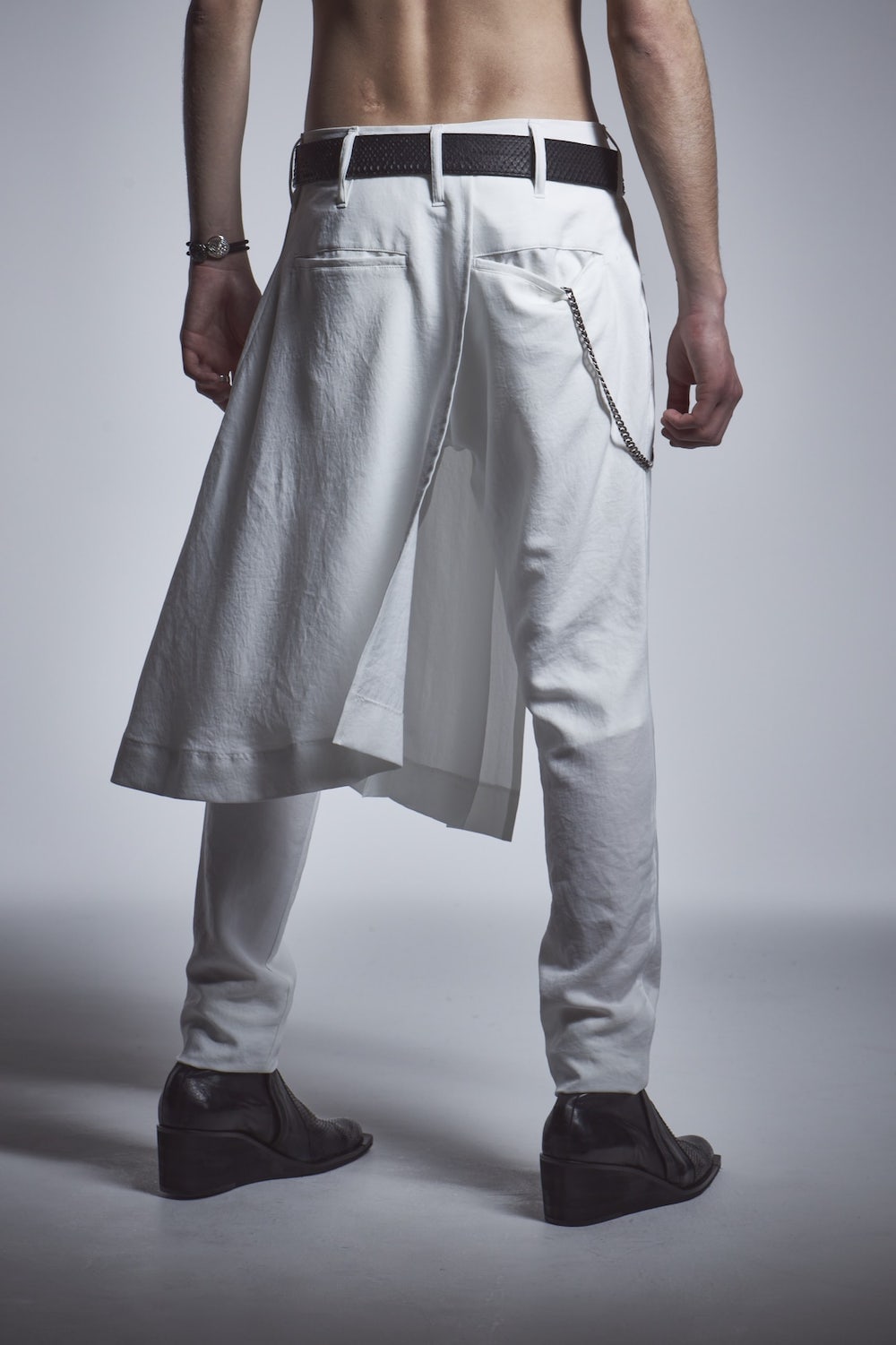 Skirt Joppers Slacks White