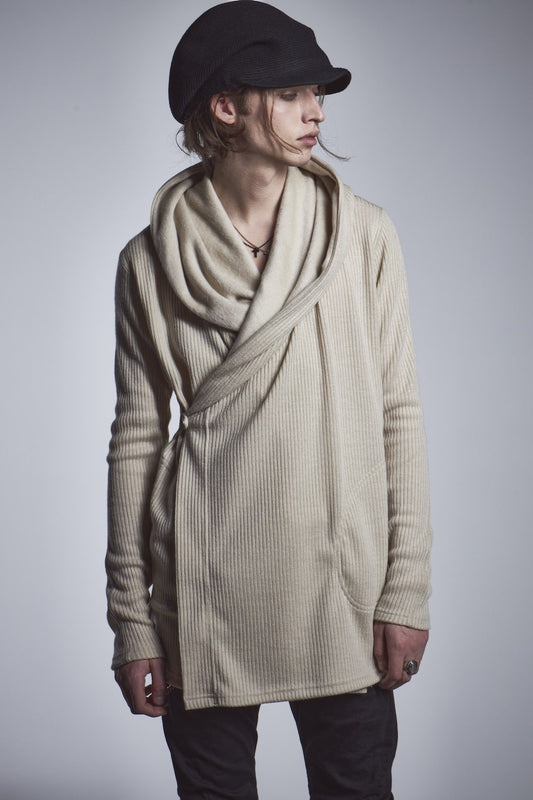 Wrap Cardigan Beige