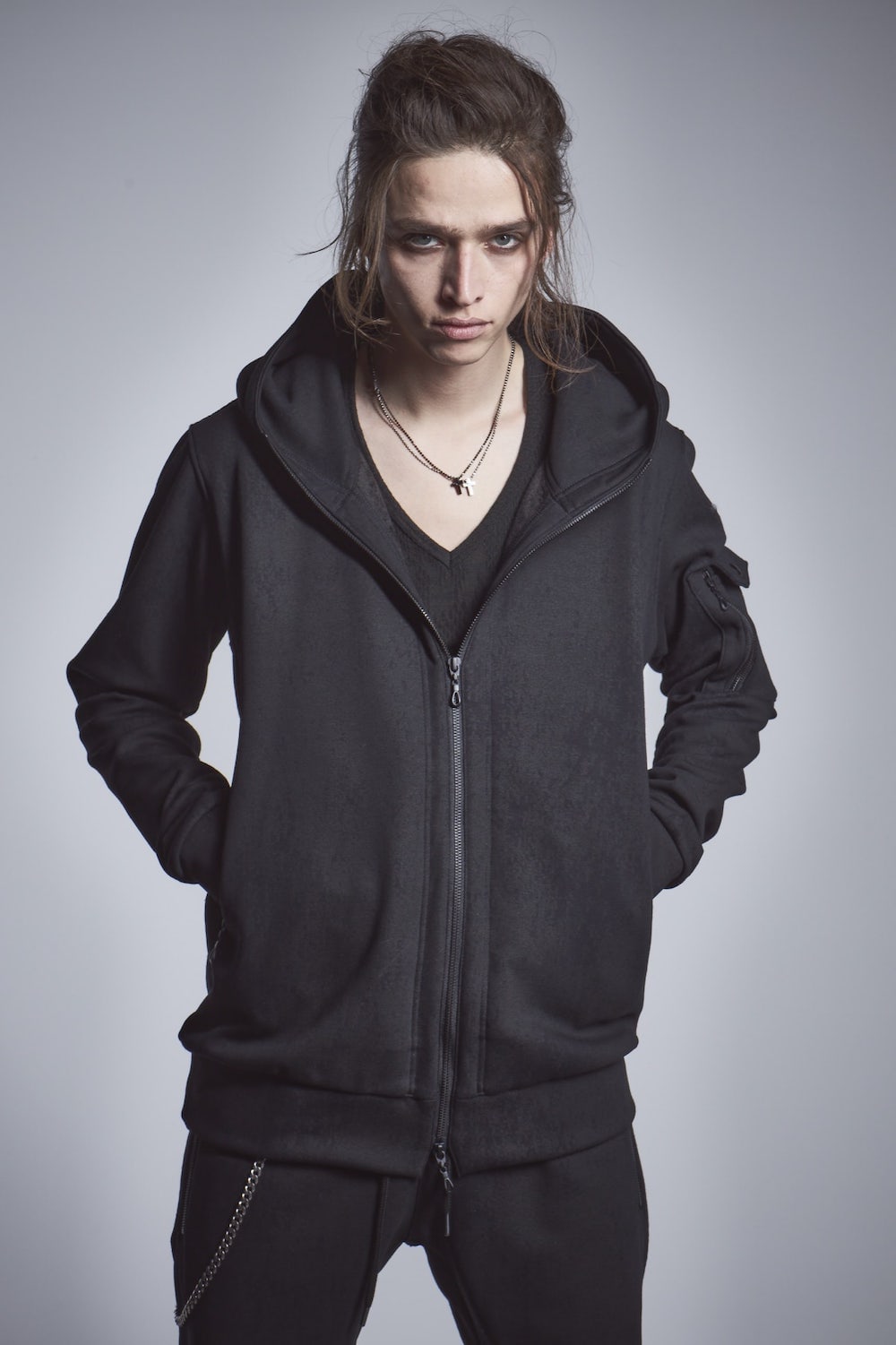 Hoodie Black × Black