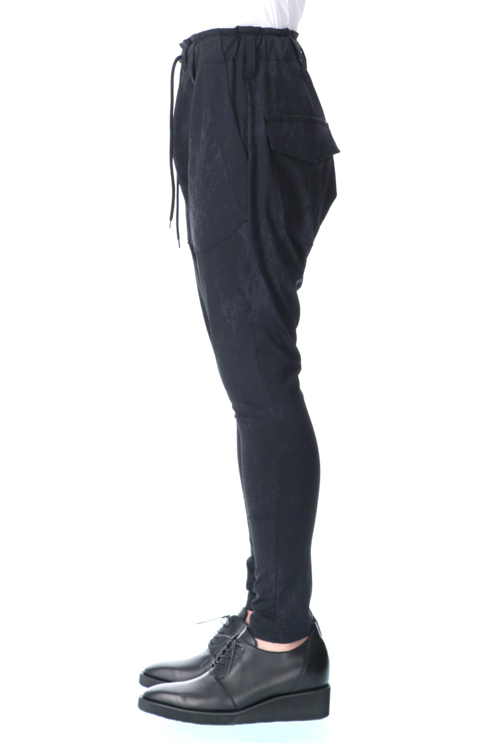 Cross Dot Sarrouel Jersey Pants