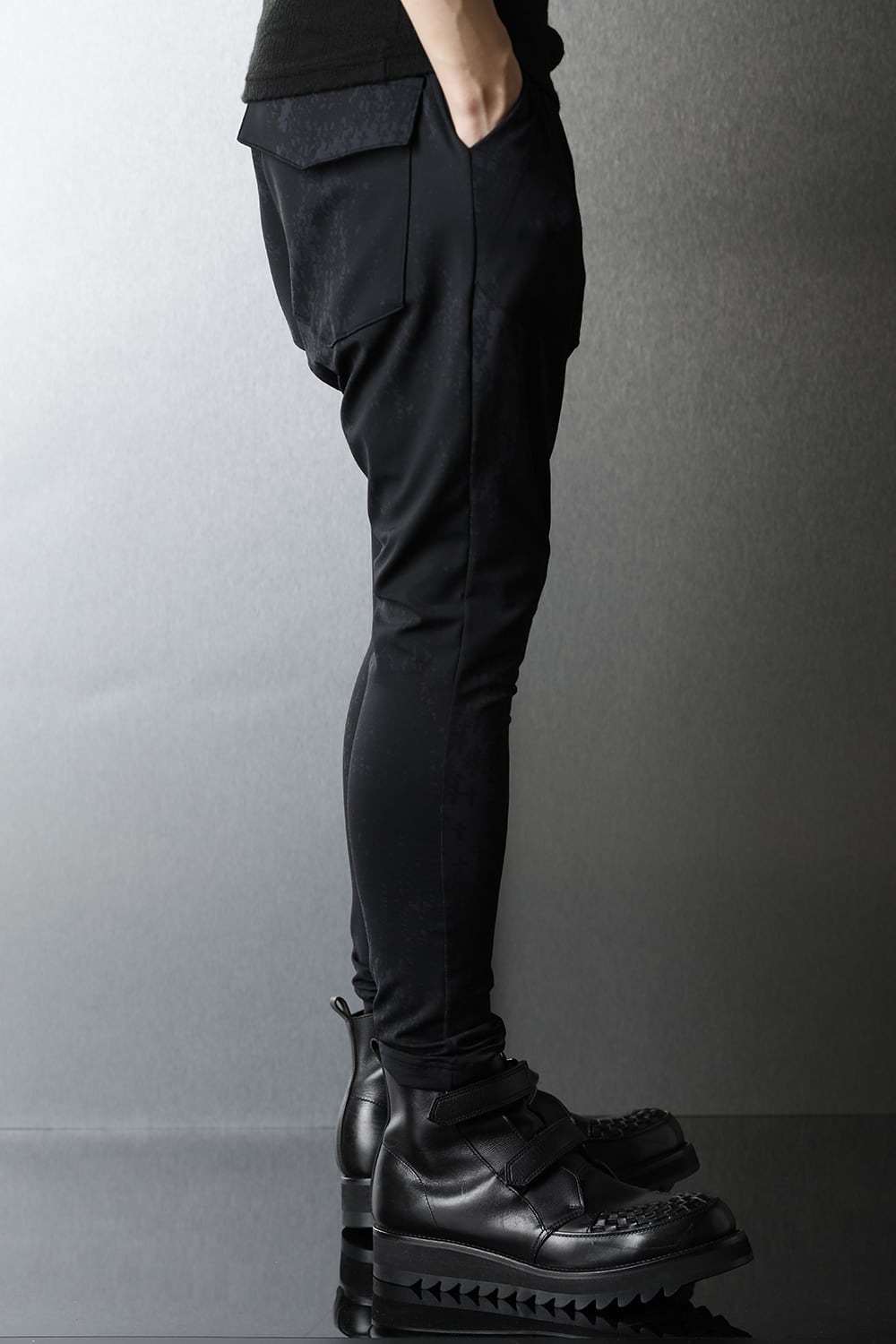 Cross Dot Sarrouel Jersey Pants