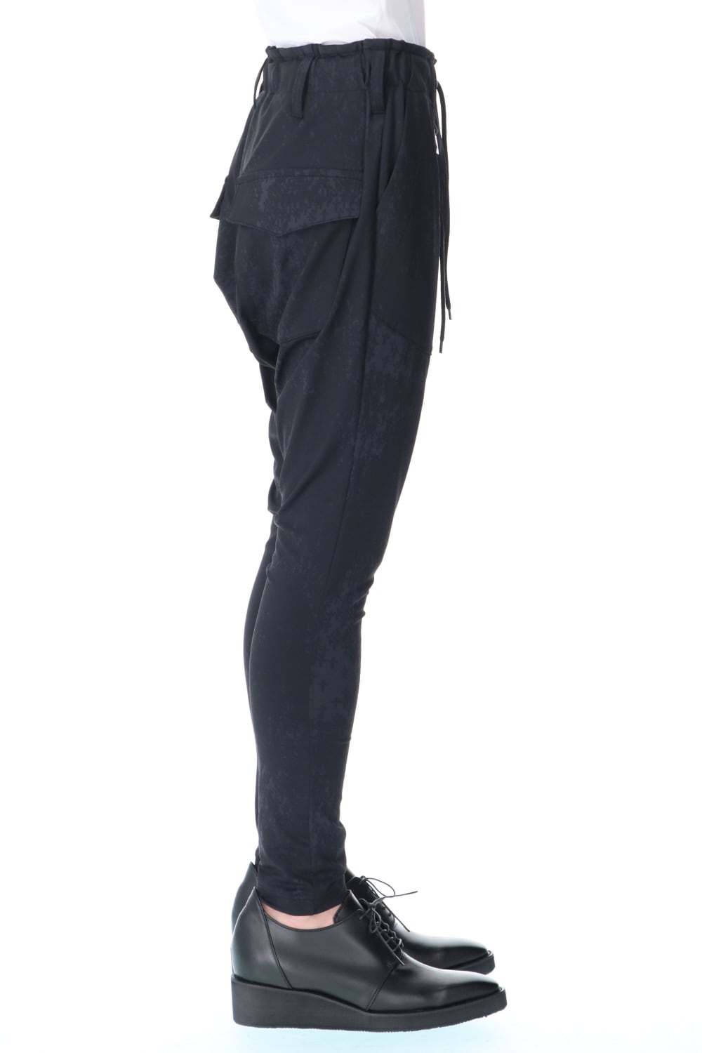 Cross Dot Sarrouel Jersey Pants