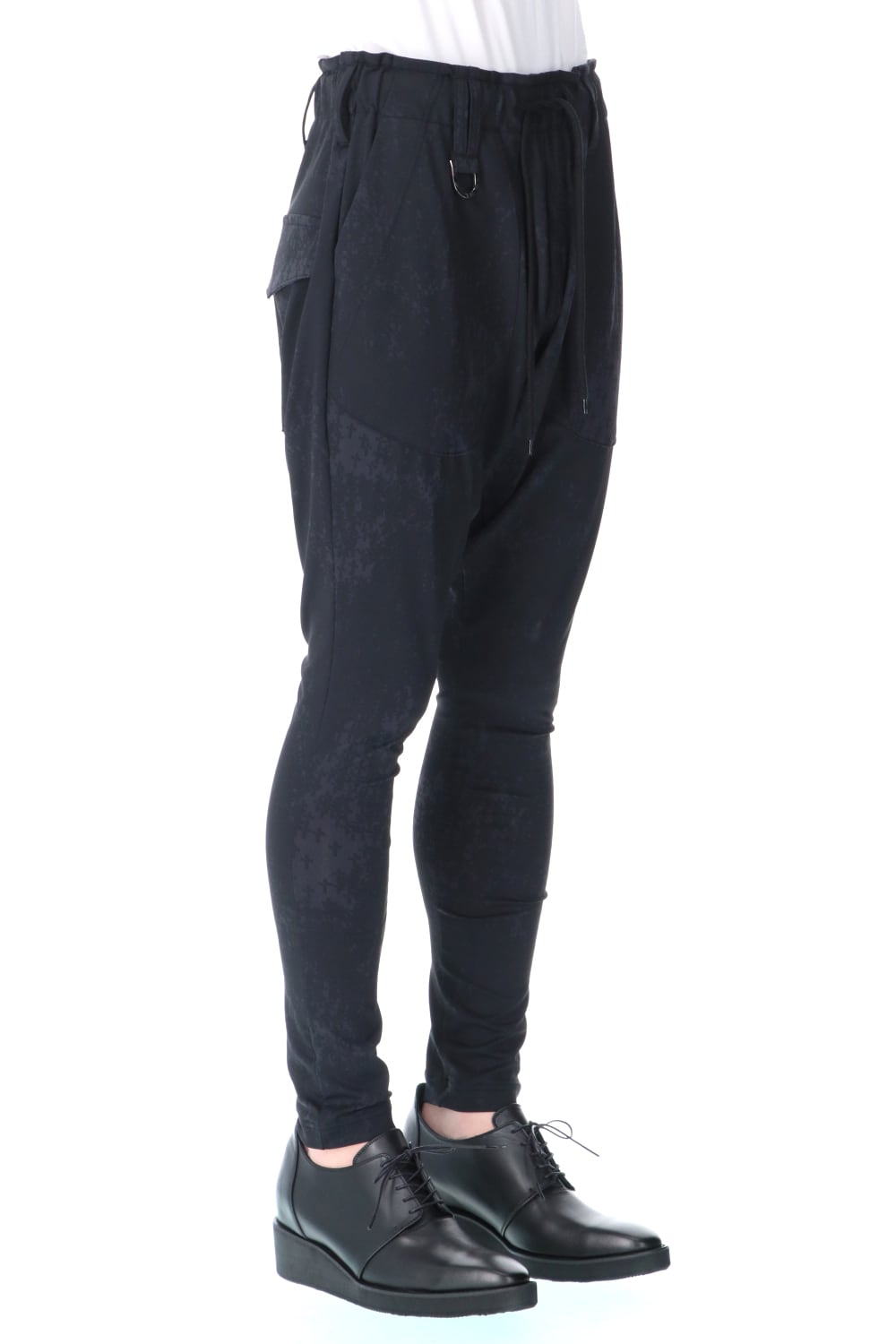 Cross Dot Sarrouel Jersey Pants