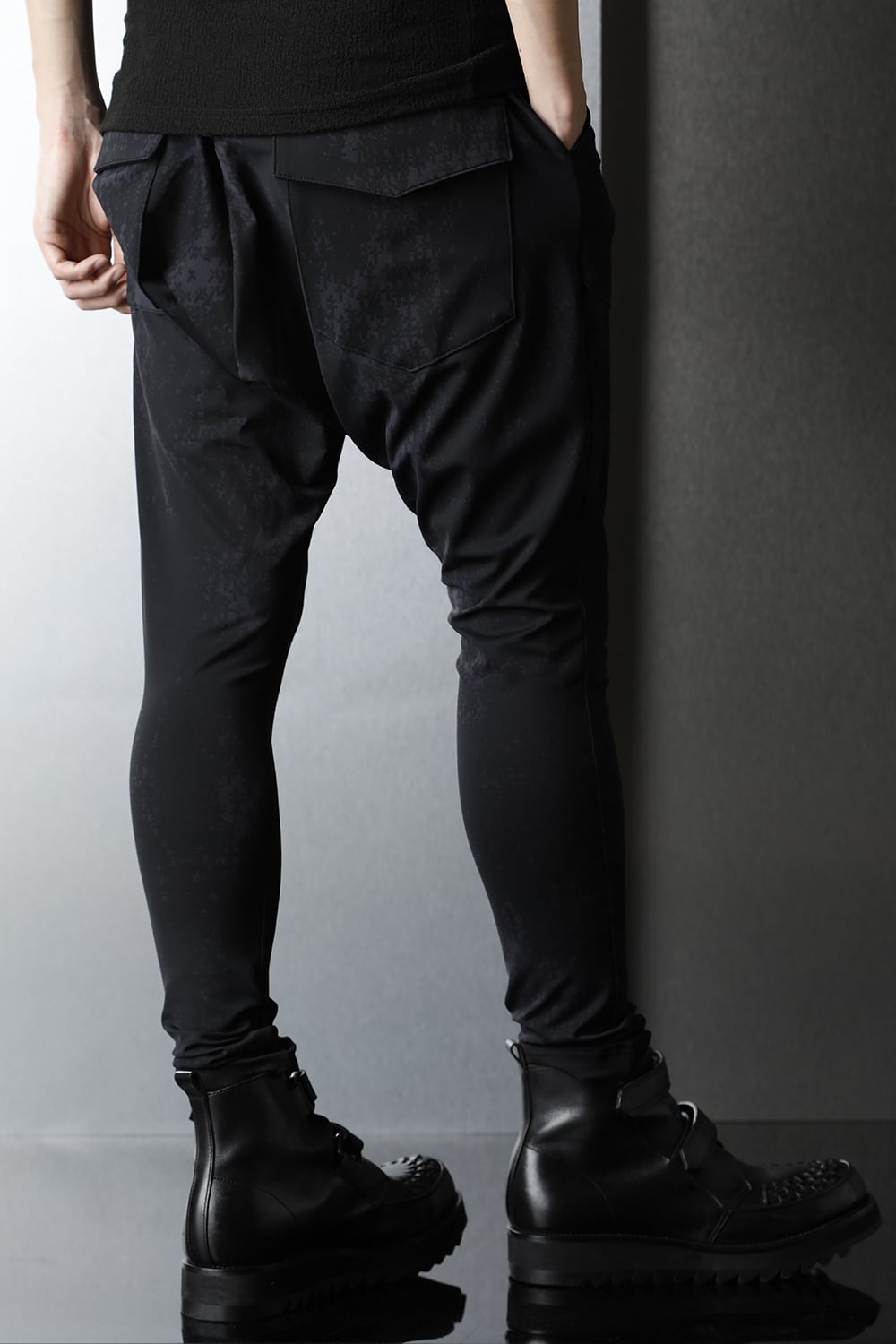 Cross Dot Sarrouel Jersey Pants