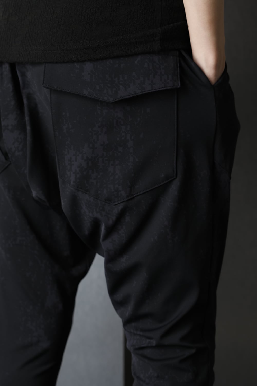 Cross Dot Sarrouel Jersey Pants